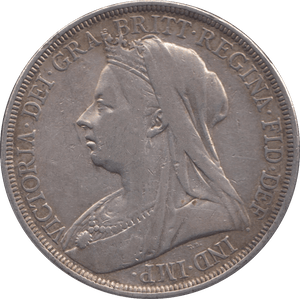 1897 CROWN ( GVF ) LXI 8 - Crown - Cambridgeshire Coins