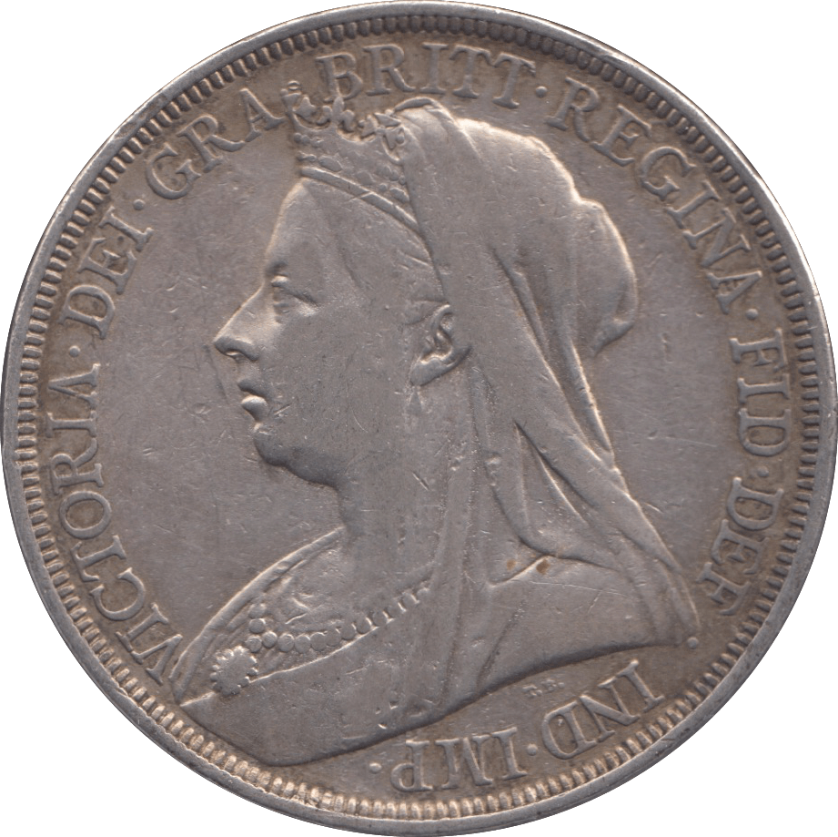 1897 CROWN ( GVF ) LXI 8 - Crown - Cambridgeshire Coins