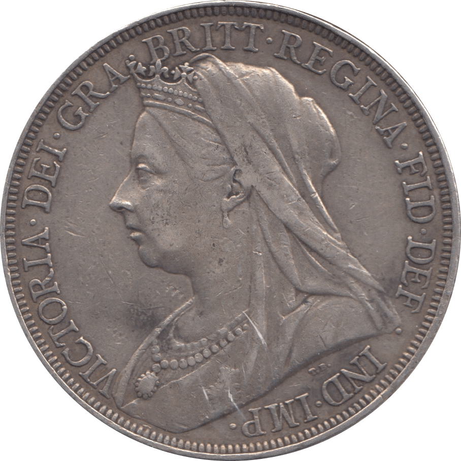 1897 CROWN ( VF ) LXI 5 - Crown - Cambridgeshire Coins