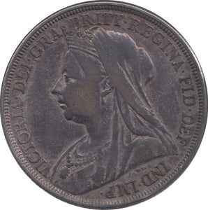 1897 CROWN ( VF ) LXI - CROWN - Cambridgeshire Coins