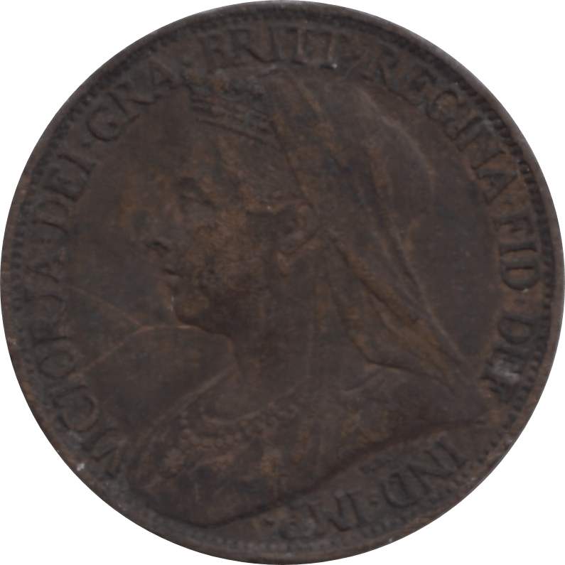 1897 FARTHING 2 ( EF ) 58 - Farthing - Cambridgeshire Coins