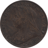 1897 FARTHING 2 ( EF ) 58 - Farthing - Cambridgeshire Coins
