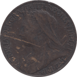 1897 FARTHING ( FAIR ) - Farthing - Cambridgeshire Coins