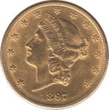 1897 GOLD 20 DOLLAR USA - Gold World Coins - Cambridgeshire Coins