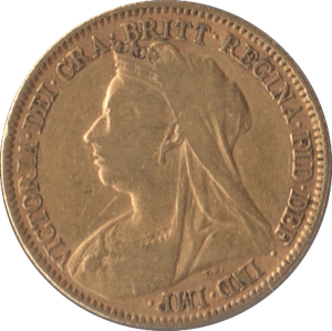 1897 GOLD HALF SOVEREIGN ( GVF ) - Half Sovereign - Cambridgeshire Coins