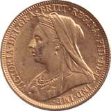 1897 GOLD SOVEREIGN ( AUNC ) - Sovereign - Cambridgeshire Coins