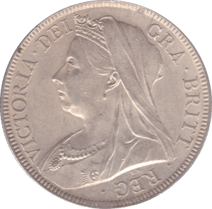 1897 HALFCROWN ( AUNC ) B - Halfcrown - Cambridgeshire Coins