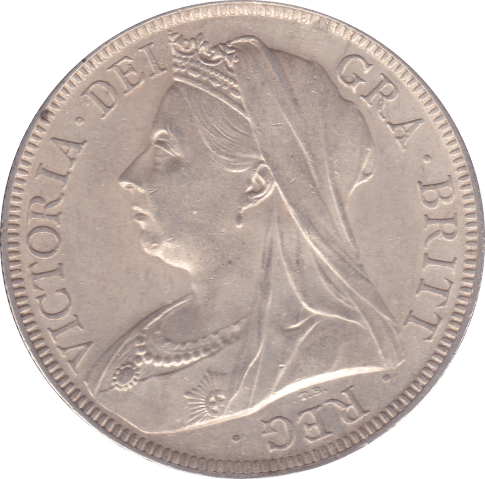 1897 HALFCROWN ( AUNC ) B - Halfcrown - Cambridgeshire Coins