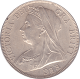 1897 HALFCROWN ( AUNC ) B - Halfcrown - Cambridgeshire Coins