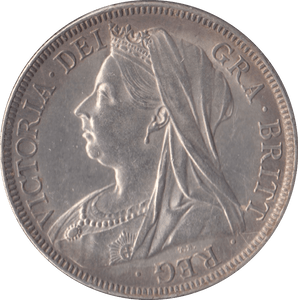 1897 HALFCROWN ( AUNC ) - Halfcrown - Cambridgeshire Coins