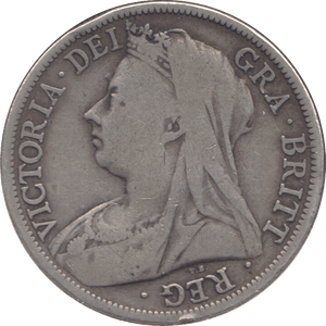1897 HALFCROWN ( FINE ) 12 - Halfcrown - Cambridgeshire Coins