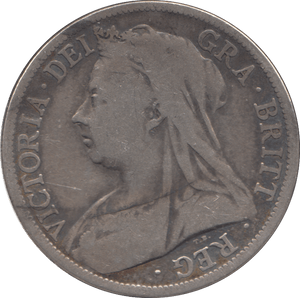 1897 HALFCROWN ( FINE ) 3 - Halfcrown - Cambridgeshire Coins