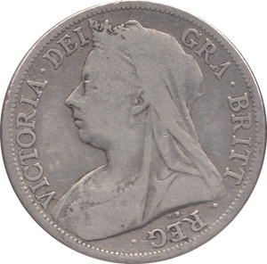 1897 HALFCROWN ( FINE ) 4 - Halfcrown - Cambridgeshire Coins