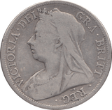 1897 HALFCROWN ( FINE ) 4 - Halfcrown - Cambridgeshire Coins