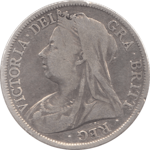 1897 HALFCROWN ( FINE ) 6 - Halfcrown - Cambridgeshire Coins