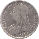 1897 HALFCROWN ( FINE ) 6 - Halfcrown - Cambridgeshire Coins