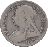 1897 HALFCROWN ( FINE ) 9 - Halfcrown - Cambridgeshire Coins