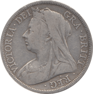 1897 HALFCROWN ( FINE ) - Halfcrown - Cambridgeshire Coins