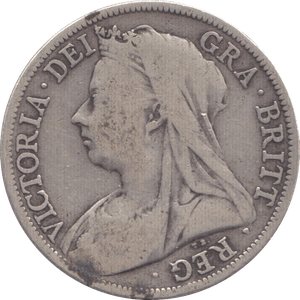 1897 HALFCROWN ( FINE ) - Halfcrown - Cambridgeshire Coins
