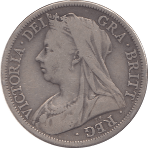 1897 HALFCROWN ( FINE ) - Halfcrown - Cambridgeshire Coins