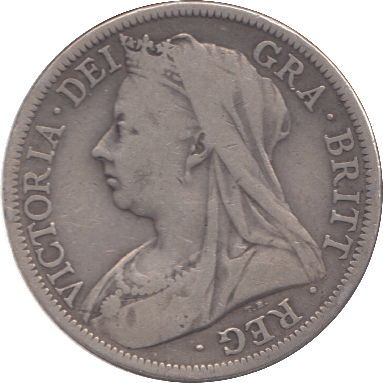 1897 HALFCROWN ( FINE ) - Halfcrown - Cambridgeshire Coins