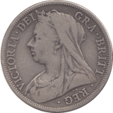 1897 HALFCROWN ( FINE ) - Halfcrown - Cambridgeshire Coins