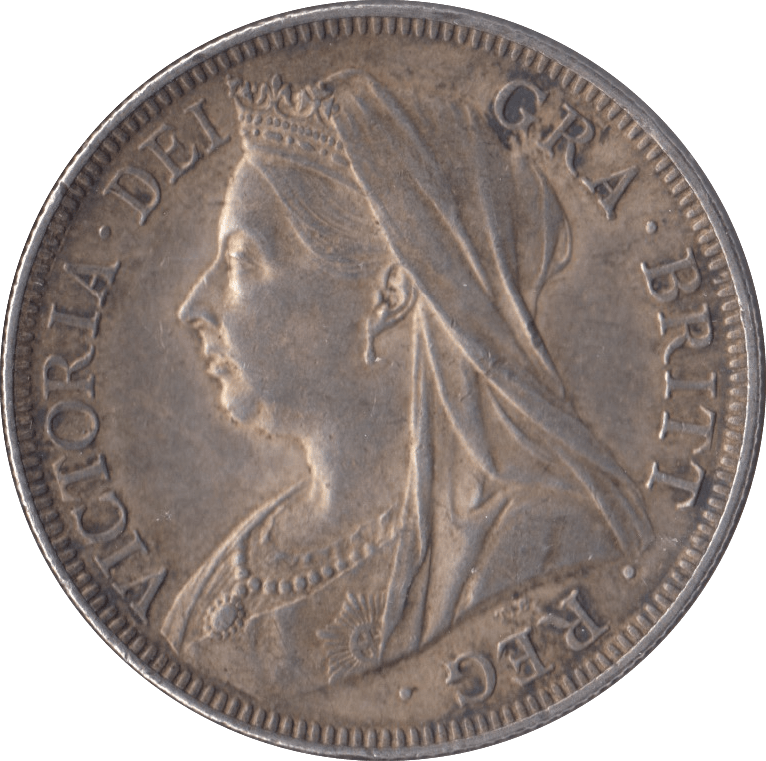 1897 HALFCROWN ( GVF ) - Halfcrown - Cambridgeshire Coins