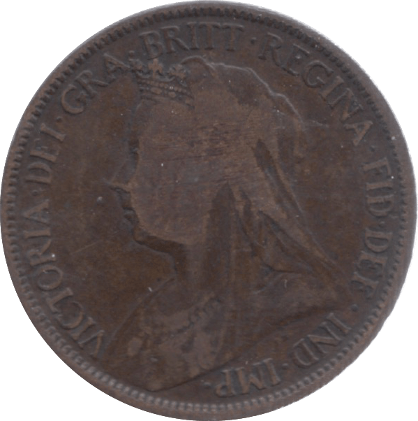 1897 HALFPENNY ( FINE ) 23 - Halfpenny - Cambridgeshire Coins