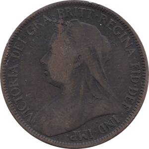 1897 HALFPENNY ( FINE ) - Halfpenny - Cambridgeshire Coins