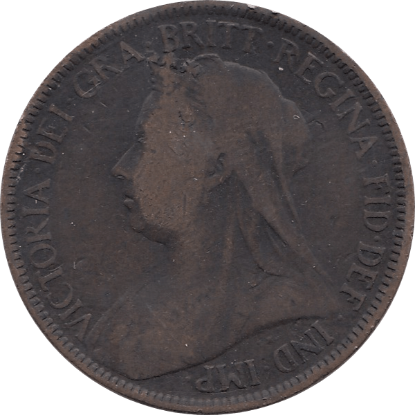 1897 HALFPENNY ( FINE ) - Halfpenny - Cambridgeshire Coins