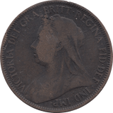 1897 HALFPENNY ( FINE ) - Halfpenny - Cambridgeshire Coins