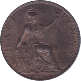 1897 HALFPENNY ( UNC ) - Halfpenny - Cambridgeshire Coins