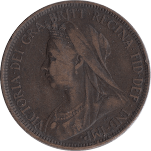 1897 HALFPENNY ( VF ) - Halfpenny - Cambridgeshire Coins