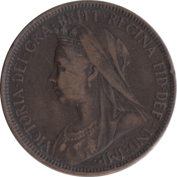 1897 HALFPENNY ( VF ) - Halfpenny - Cambridgeshire Coins