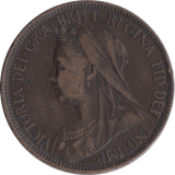 1897 HALFPENNY ( VF ) - Halfpenny - Cambridgeshire Coins