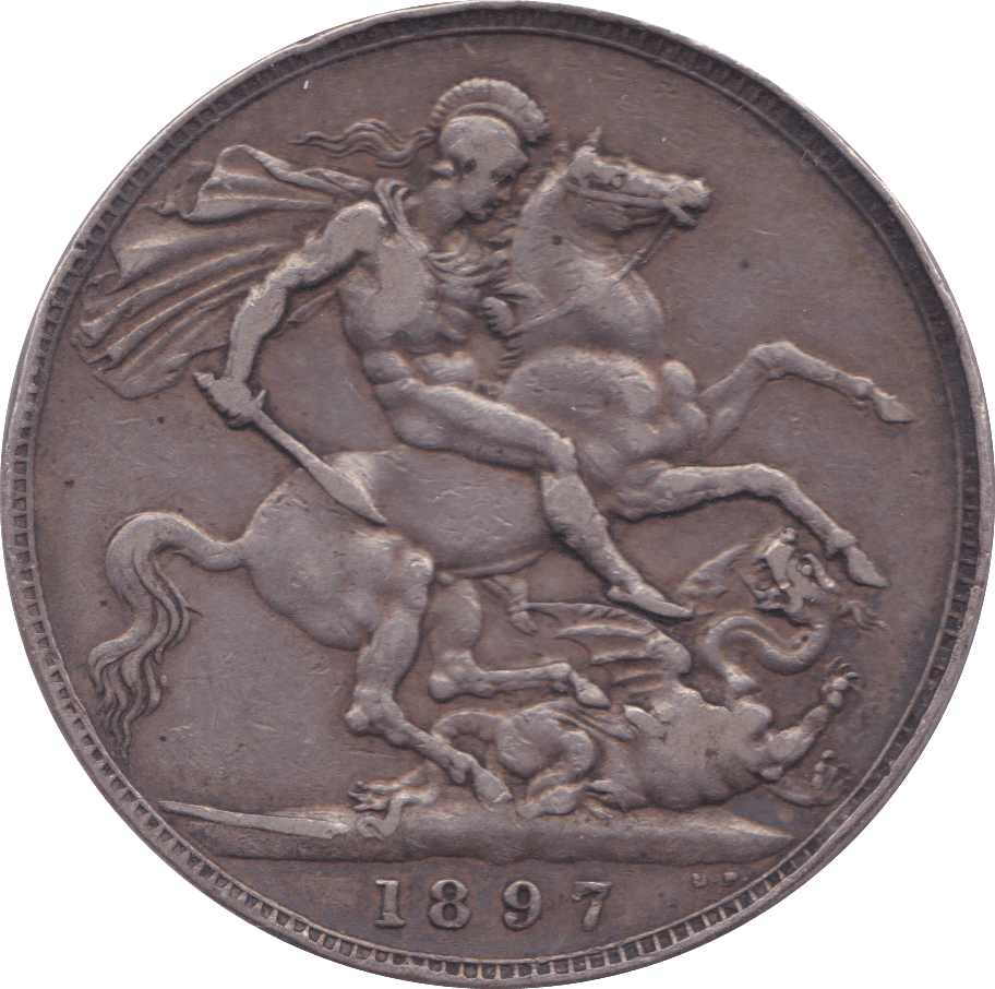 1897 LX CROWN ( GF ) - Crown - Cambridgeshire Coins