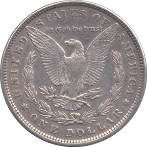 1897 MORGAN DOLLAR USA - SILVER WORLD COINS - Cambridgeshire Coins