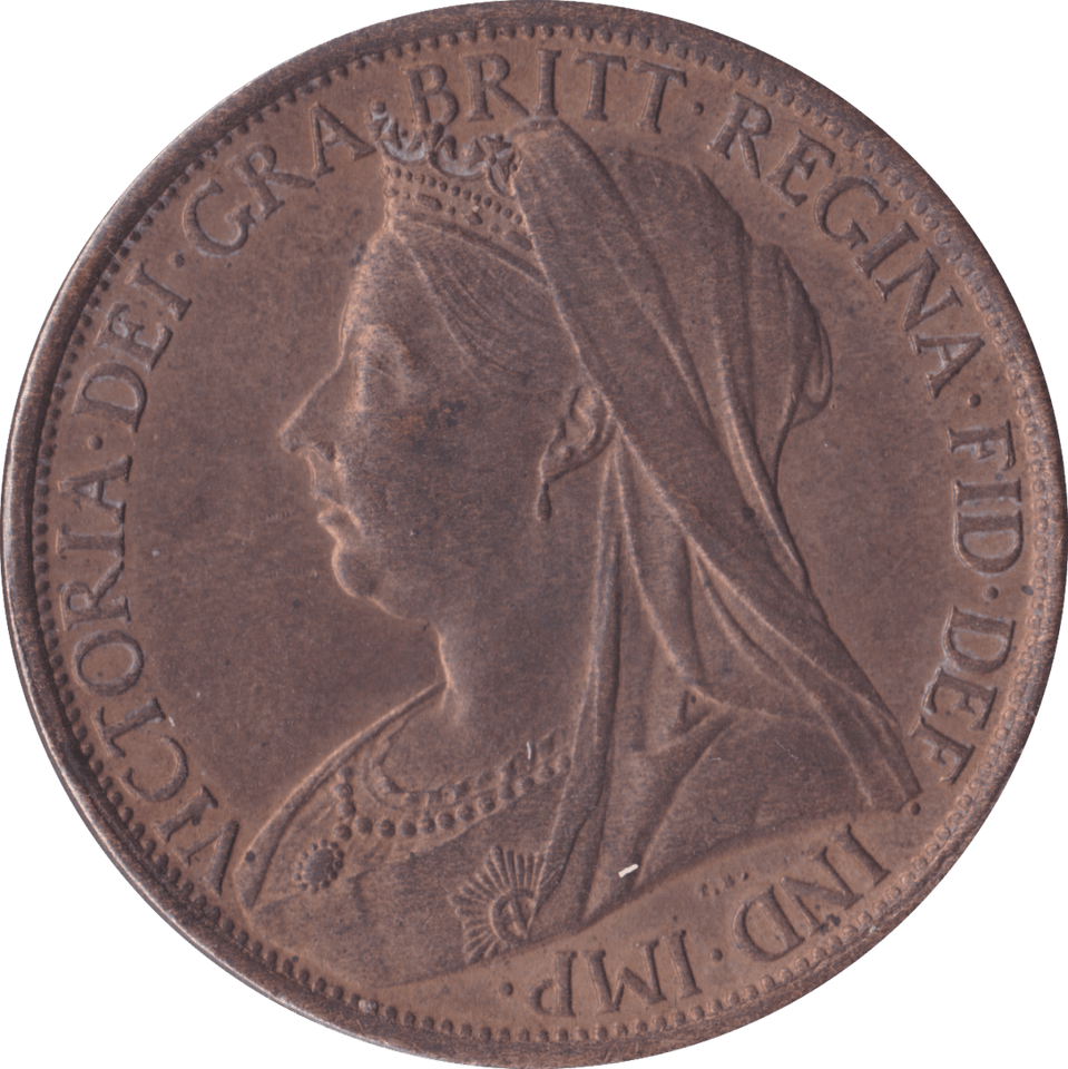 1897 PENNY ( AUNC ) B - Penny - Cambridgeshire Coins