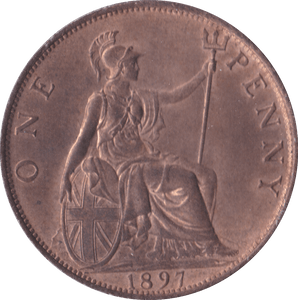 1897 PENNY ( BU ) - Penny - Cambridgeshire Coins