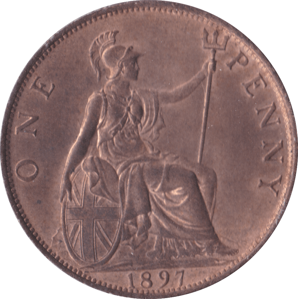 1897 PENNY ( BU ) - Penny - Cambridgeshire Coins