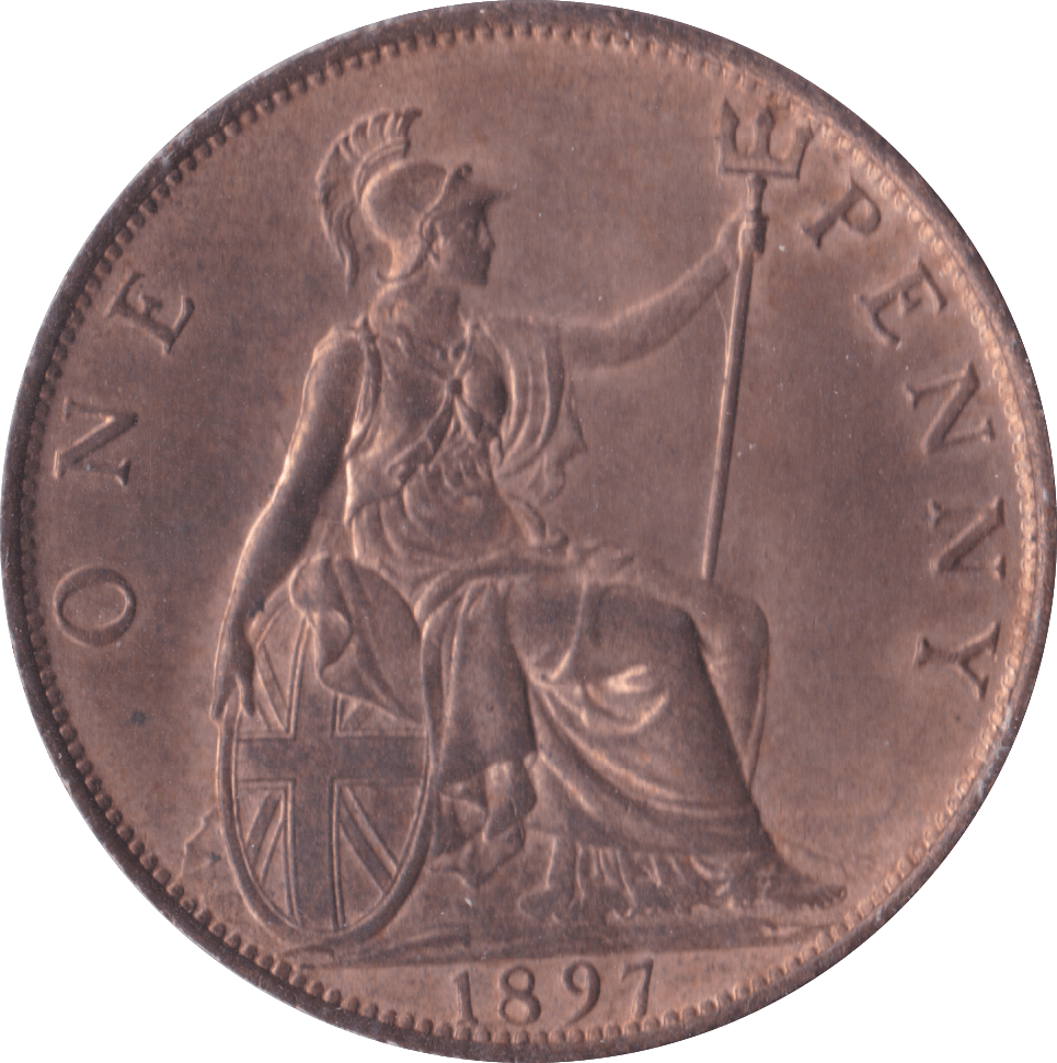 1897 PENNY ( BU ) - Penny - Cambridgeshire Coins
