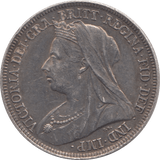 1897 SHILLING ( AUNC ) 5 - Shilling - Cambridgeshire Coins
