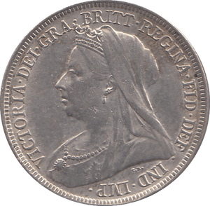 1897 SHILLING ( AUNC ) B - Shilling - Cambridgeshire Coins