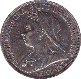 1897 SHILLING ( AUNC ) - Shilling - Cambridgeshire Coins