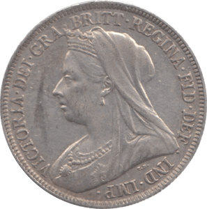 1897 SHILLING ( EF ) 13 - Shilling - Cambridgeshire Coins