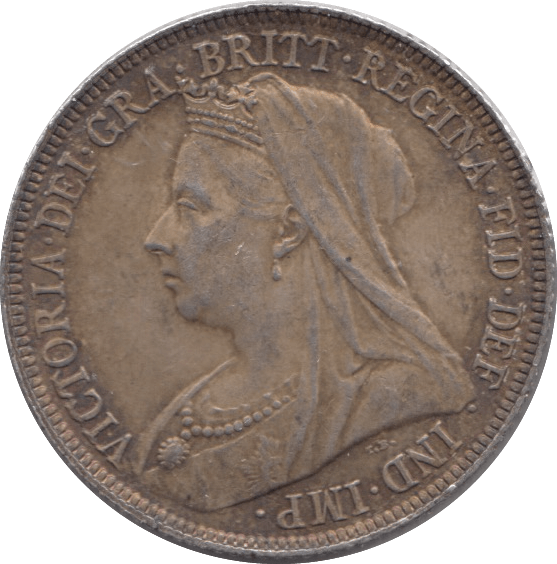 1897 SHILLING ( EF ) 3 - Shilling - Cambridgeshire Coins
