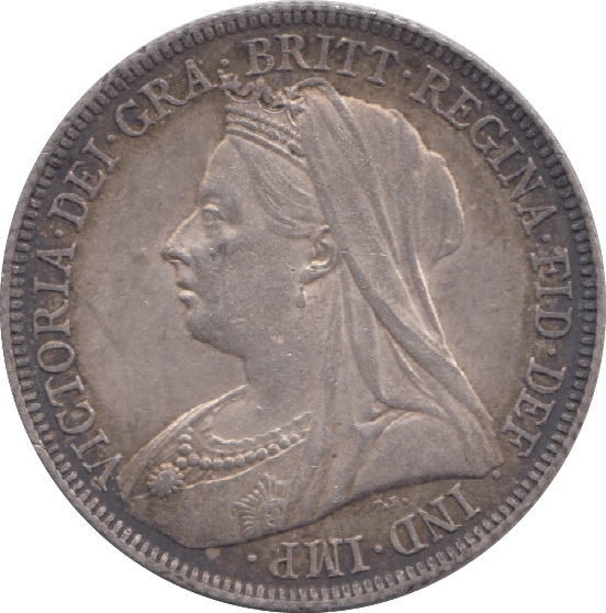 1897 SHILLING ( EF ) 9 - Shilling - Cambridgeshire Coins
