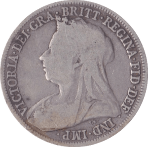 1897 SHILLING ( F ) - Shilling - Cambridgeshire Coins