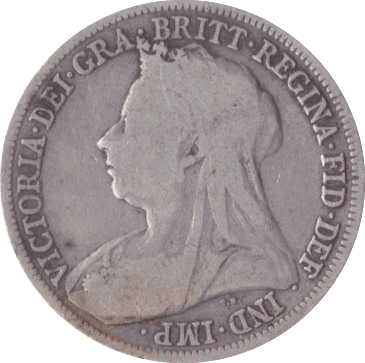 1897 SHILLING ( F ) - Shilling - Cambridgeshire Coins