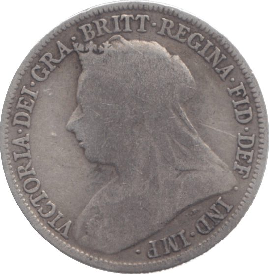 1897 SHILLING ( FINE ) 13 - Shilling - Cambridgeshire Coins